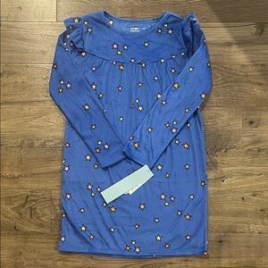 Cat & Jack Blue Dress with Star Accents